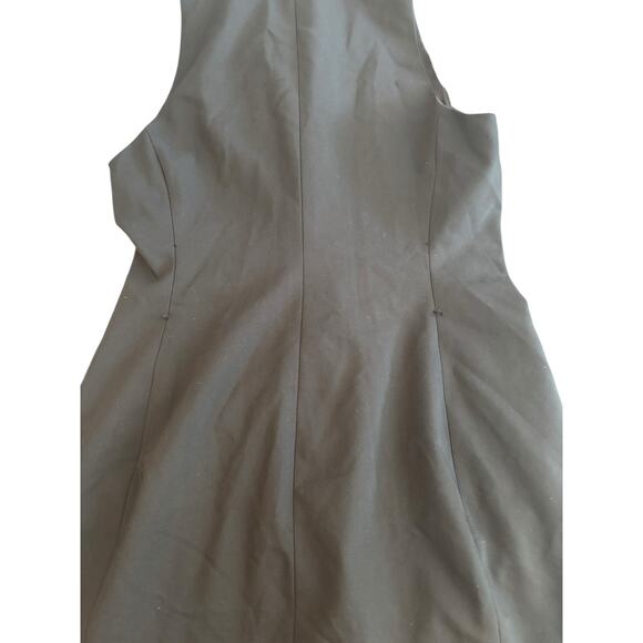 BABATON LONGLINE VEST FRONT BUTTON SIZE 4 BLACK NWOT - Picture 6 of 7